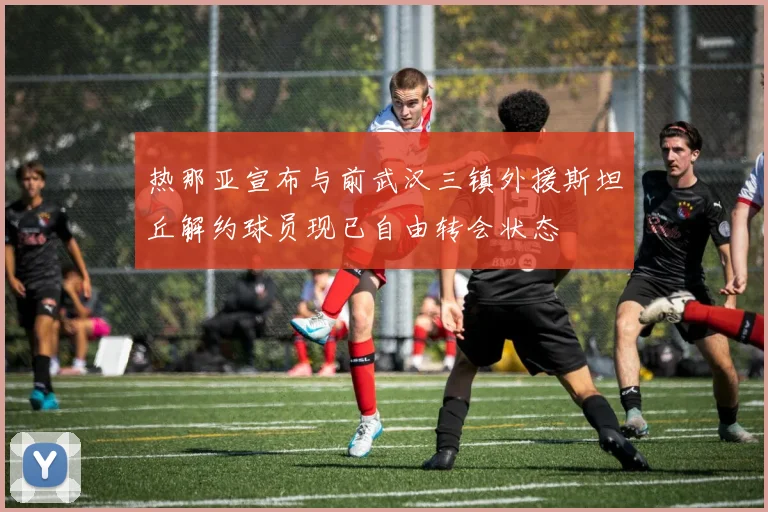 热那亚宣布与前武汉三镇外援斯坦丘解约球员现已自由转会状态